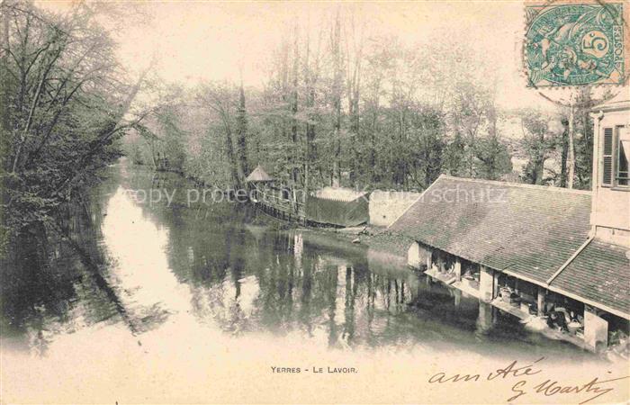 Yerres EVRY 91 Essonne Le lavoir