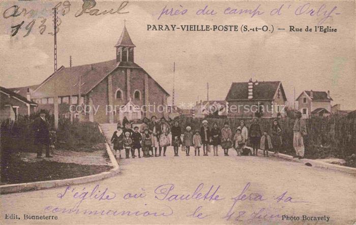 Paray-Vieille-Poste Palaiseau 91 Essonne Rue de l'Eglise