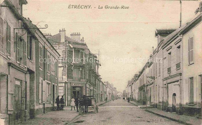 Etrechy  Etampes 91 Essonne La Grande Rue