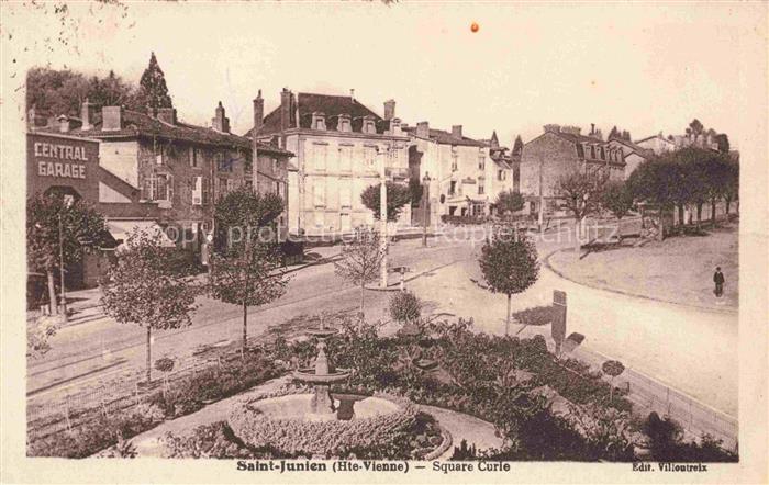 Saint-Junien Square Curie