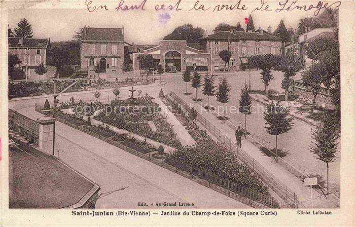 Saint-Junien Jardins du Champ-de-Foire Feldpost