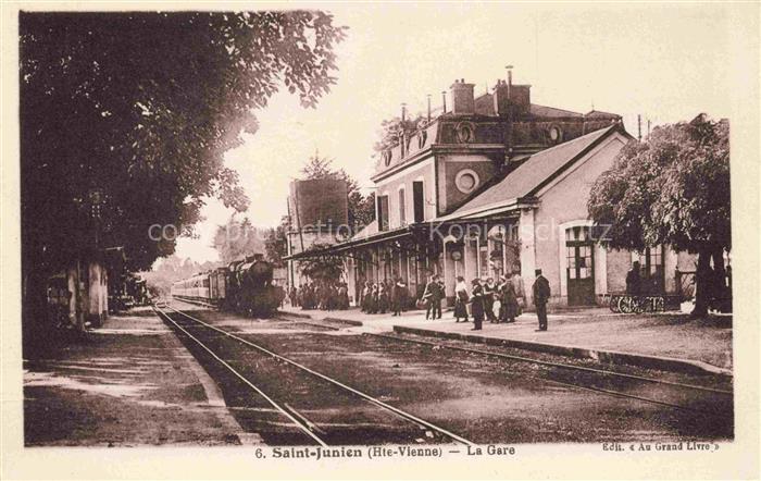 Saint-Junien La gare train