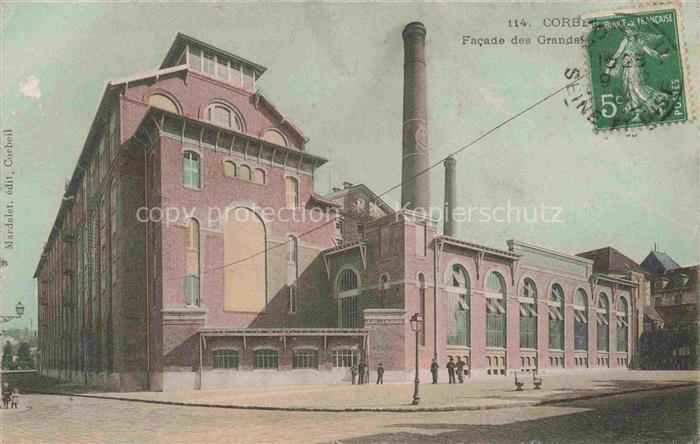 CORBEIL -Essonnes 91 Essone Facade des Grands Moulins