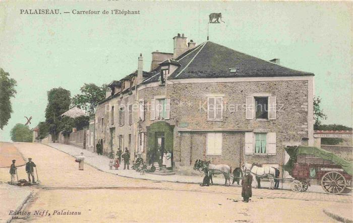 PALAISEAU 91 Essonne Carrefour de l'Eléphant