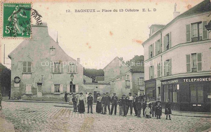 Bagneux ANTONY 92 Hauts-de-Seine Place du 13 Octobre
