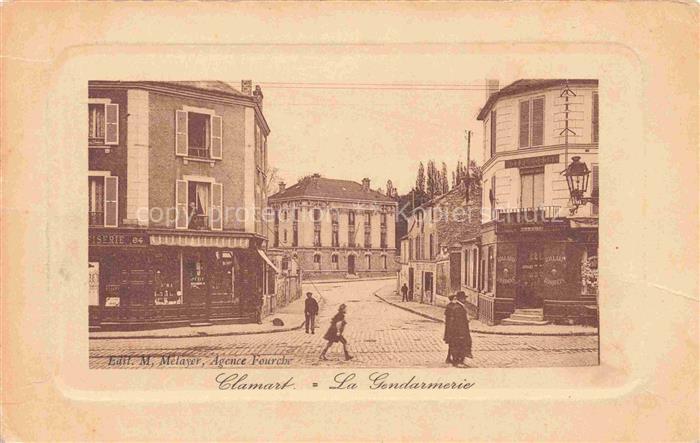 CLAMART Antony 92 Hauts-de-Seine La Gendarmerie