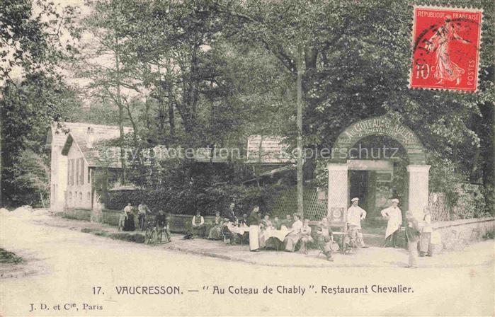 Vaucresson Boulogne-Billancourt 92 Hauts-de-Seine Au Coteau de Chable Restaurant