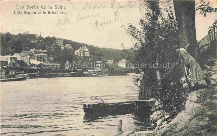 Ile Seguin BOULOGNE-BILLANCOURT BOULOGNE-SUR-SEINE 92 et le Brimborion aux bords