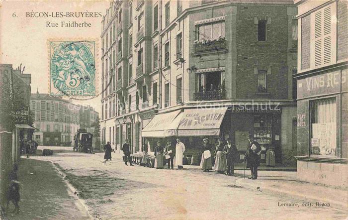 BECON-LES-BRUYERES Nanterre 92 Hauts-de-Seine Rue Faidherbe