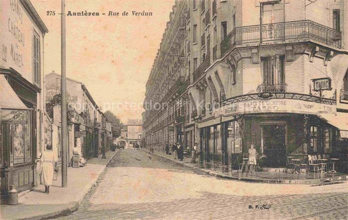 ASNIERES  92-SUR SEINE Hauts-de-Seine Rue de Verdun