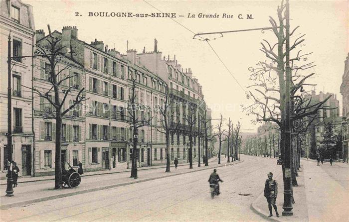 BOULOGNE-SUR-SEINE BOULOGNE-BILLANCOURT 92 La Grande Rue