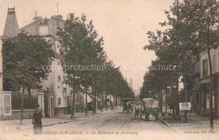 BOULOGNE-SUR-SEINE BOULOGNE-BILLANCOURT 92 Boulevard de Strasbourg