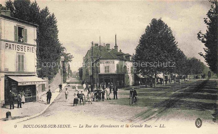 BOULOGNE-SUR-SEINE BOULOGNE-BILLANCOURT 92 Rue des Abondances et la Grande Rue