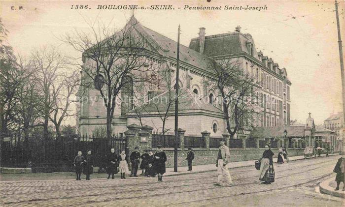 BOULOGNE-SUR-SEINE BOULOGNE-BILLANCOURT 92 Pensionnat Saint-Joseph