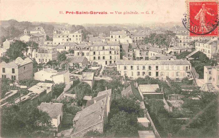 Pre-Saint-Gervais Le BOBIGNY 93 Seine-Saint-Denis Vue générale