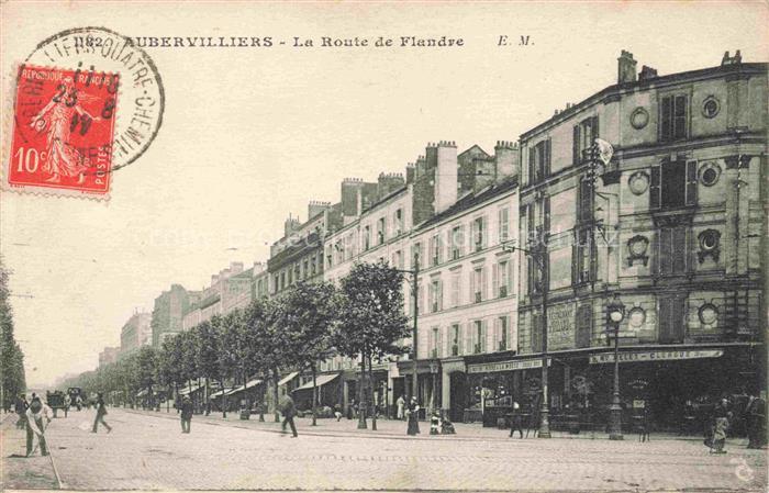 AUBERVILLIERS 93 Seine-Saint-Denis Route de Flandre