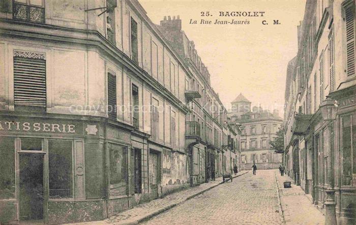 Bagnolet BOBIGNY 93 Seine-Saint-Denis Rue Jean-Jaurès