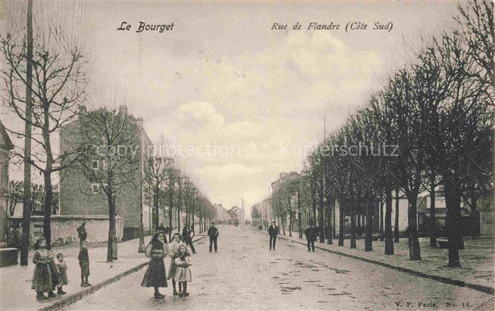 Le Bourget BOBIGNY 93 Seine-Saint-Denis Rue de Flandre