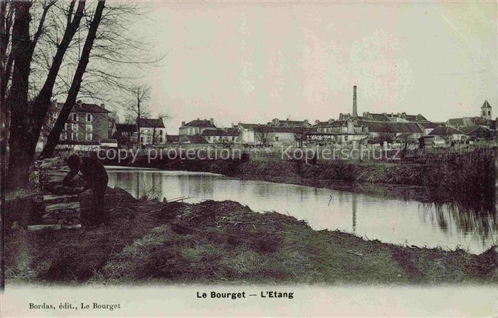 Le Bourget BOBIGNY 93 Seine-Saint-Denis Aux bords de l'étang