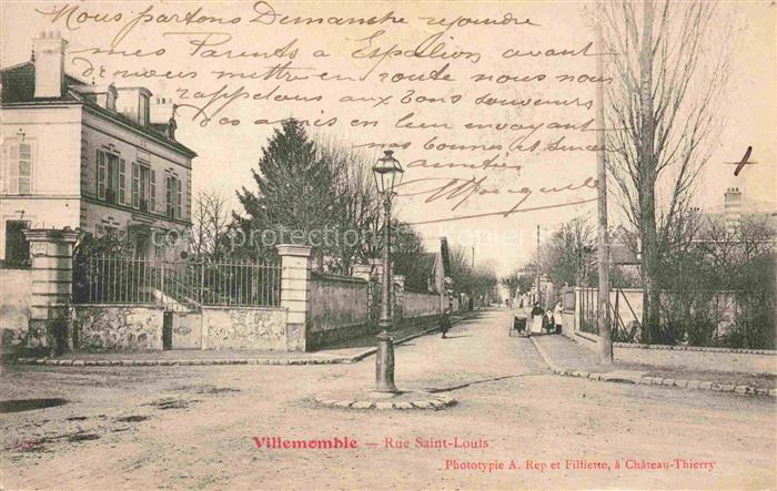 Villemomble BOBIGNY 93 Seine-Saint-Denis Rue Saint-Louis