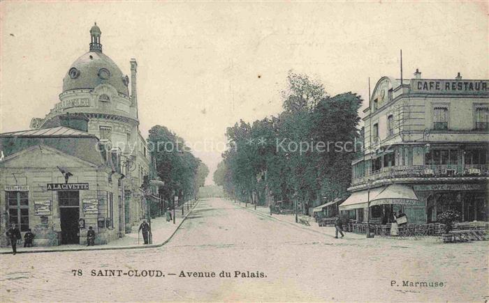 Saint Cloud 92 Hauts-de-Seine Avenue du Palais