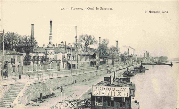 SURESNES Nanterre 92 Hauts-de-Seine Quai de Suresnes