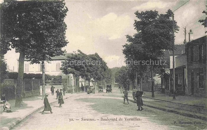 SURESNES Nanterre 92 Hauts-de-Seine Boulevard de Versailles