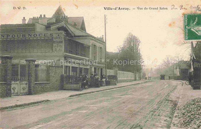 Ville-d Avray Boulogne-Billancourt 92 Hauts de Seine Vue du Grand Salon