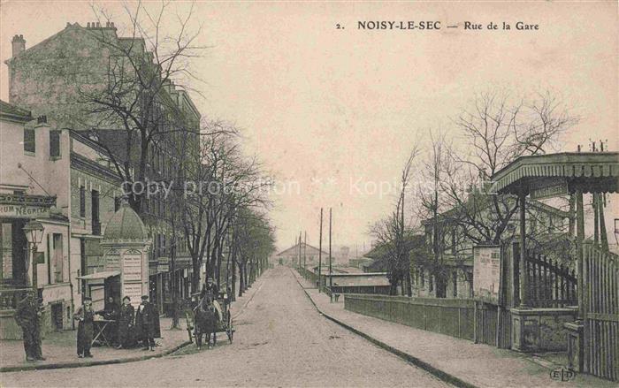 Noisy-le-Sec Bobigny 93 Seine-Saint-Denis Rue de la Gare