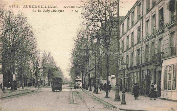 AUBERVILLIERS 93 Seine-Saint-Denis Avenue de la République