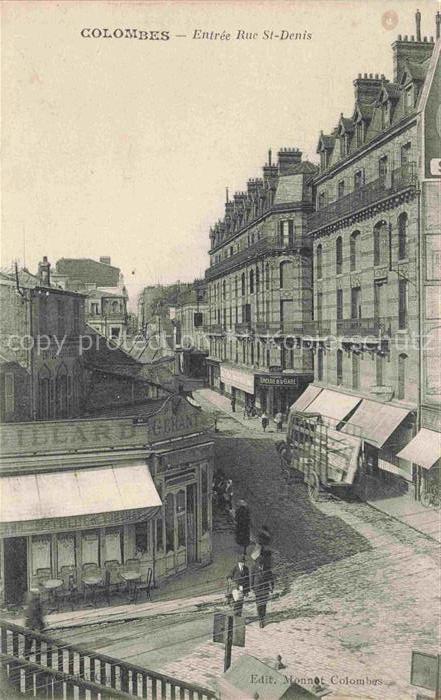 COLOMBES LA GARENNE-COLOMBES 92 Hauts-de-Seine Entrée Rue Saint Denis