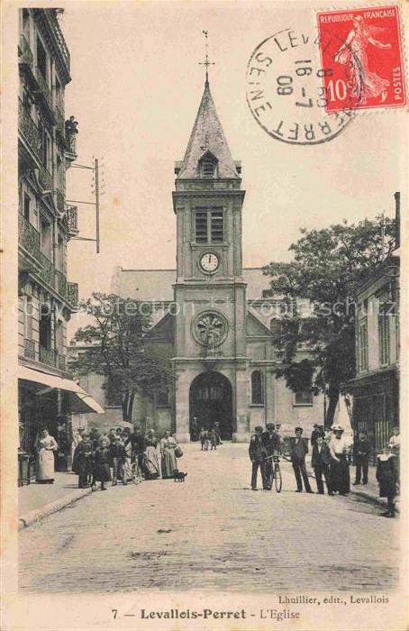 LEVALLOIS-PERRET 92 Hauts-de-Seine Eglise