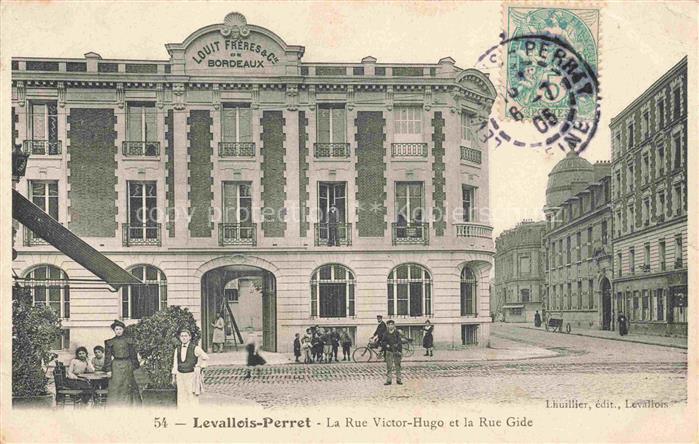 LEVALLOIS-PERRET 92 Hauts-de-Seine Rue Victor Hugo et Rue Gide