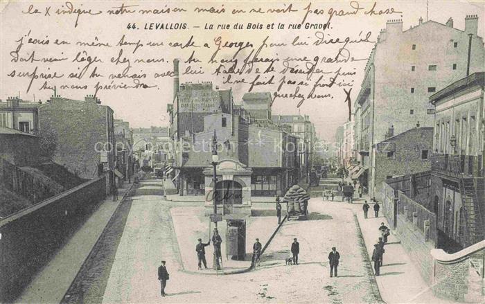 LEVALLOIS-PERRET 92 Hauts-de-Seine Rue du Bois et Rue Gravel