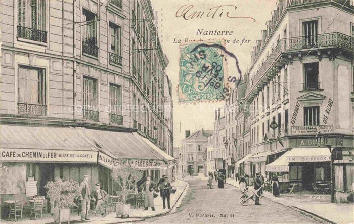 NANTERRE 92 Hauts-de-Seine Rue du Chemin de fer