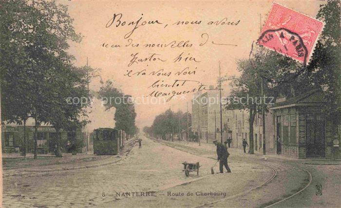 NANTERRE 92 Hauts-de-Seine Route de Cherbourg