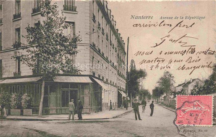 NANTERRE 92 Hauts-de-Seine Avenue de la République