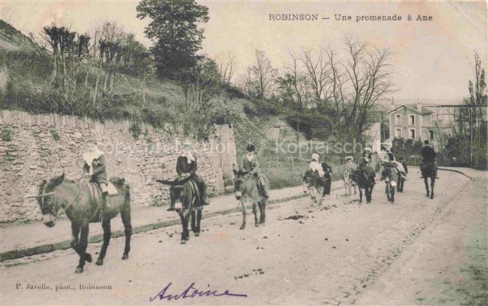 ROBINSON  Vergnuegungspark 92 Hauts-de-Seine Une promenade à ane