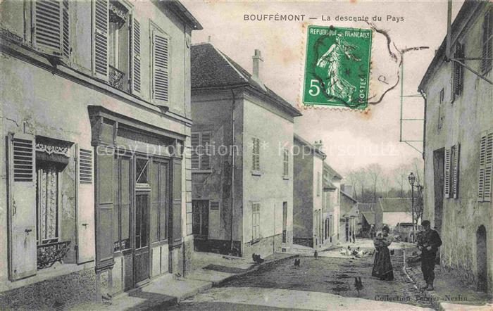 Bouffemont Sarcelles 95 Val-d Oise La descente du pays