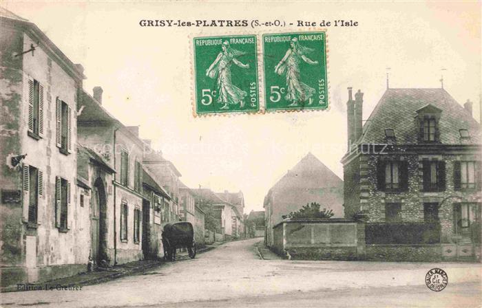 Grisy-les-Platres PONTOISE 95 Val-d Oise Rue de l'Isle