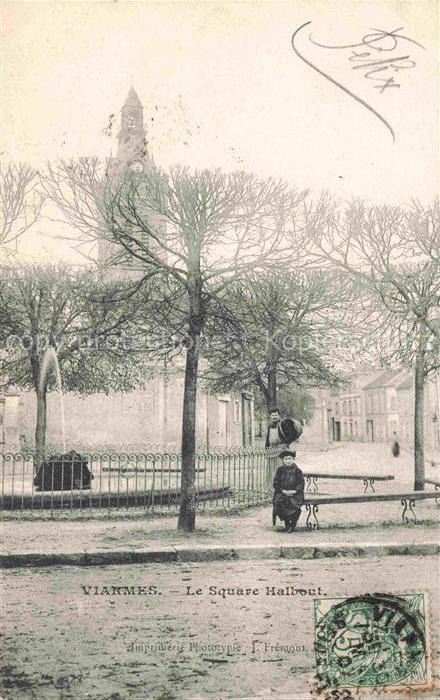 Viarmes Sarcelles 95 Val-d Oise Le Square Halbout