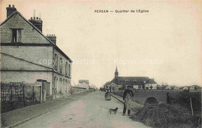 Persan-Beaumont PONTOISE 95 Val-d Oise Quartier de l'Eglise