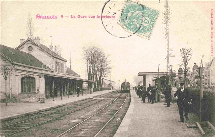Sannois Argenteuil 95 Val-d Oise Vue intérieure de la gare