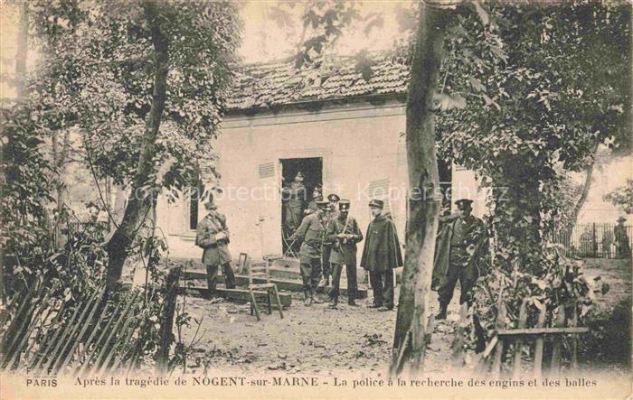 NOGENT-SUR-MARNE 94 Val-de-Marne Après la tragédie de Nogent-sur-Marne