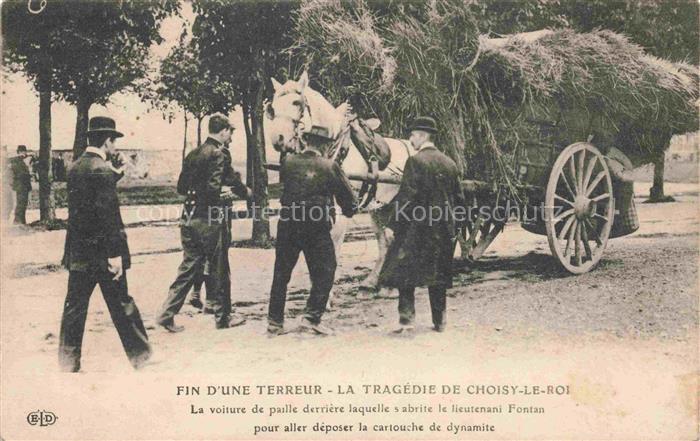Choisy-le-Roi CRETEIL 94 Val-de-Marne Fin d'une terreur la Tragédie de Choisy-le