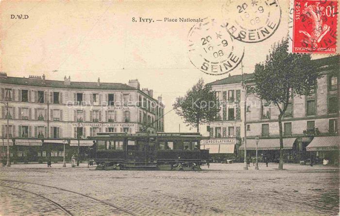 Ivry  CRETEIL 94 Val-de-Marne Place Nationale