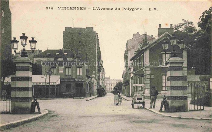 VINCENNES  Nogent-sur-Marne 94 Val-de-Marne Avenue du Polygone