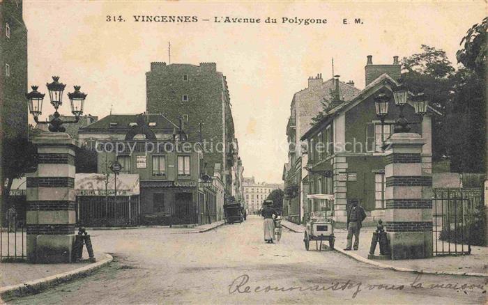 VINCENNES  Nogent-sur-Marne 94 Val-de-Marne Avenue du Polygone