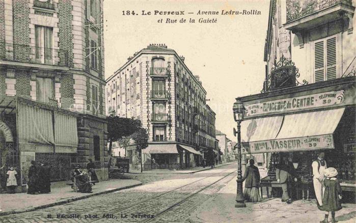 Le Perreux-sur-Marne Nogent-sur-Marne 94 Val-de-Marne Avenue Ledru-Rollin et Rue