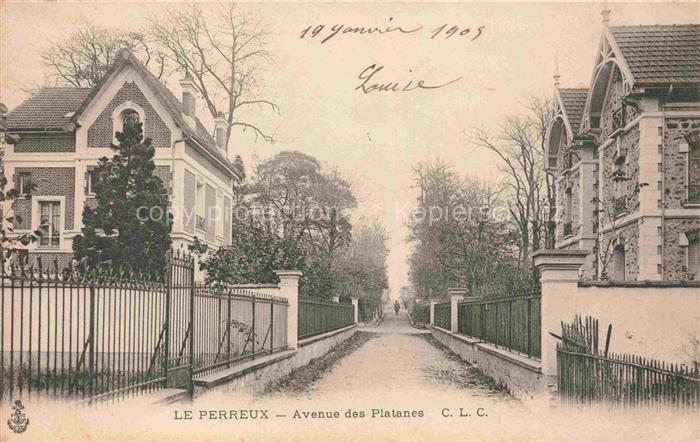 Le Perreux-sur-Marne Nogent-sur-Marne 94 Val-de-Marne Avenue des Platanes